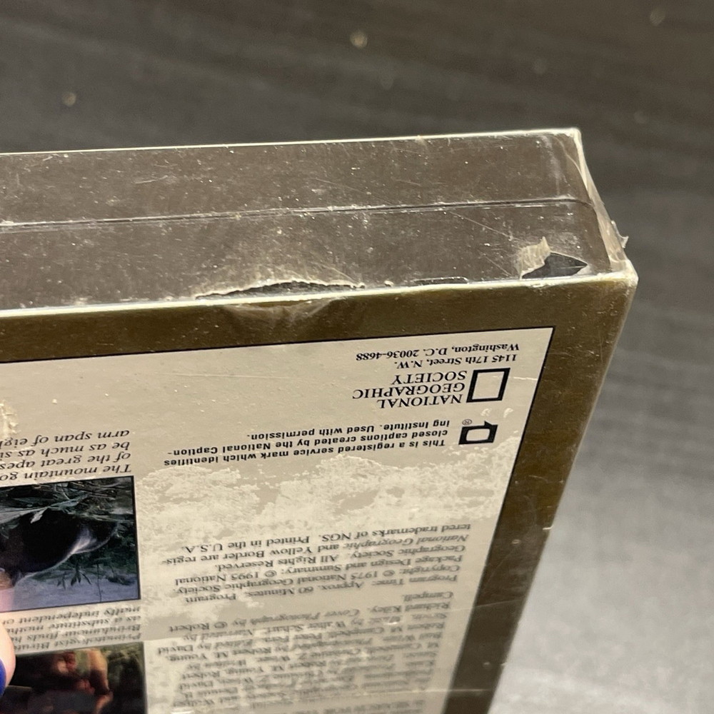 National Geographic Video Search For The Great Apes VHS New / Sealed Movie - Picture 8 of 8